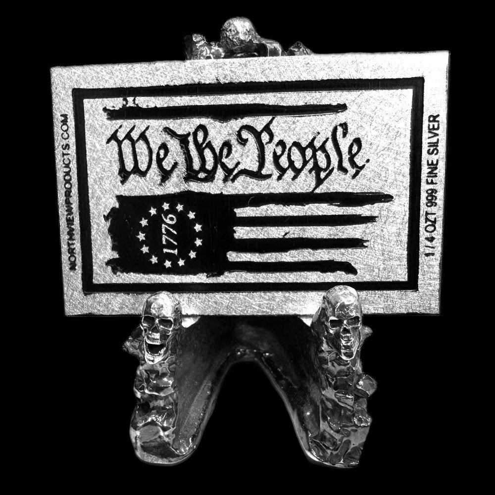 
                  
                    Load image into Gallery viewer, Wills Attic Silver Coin Stand
                  
                