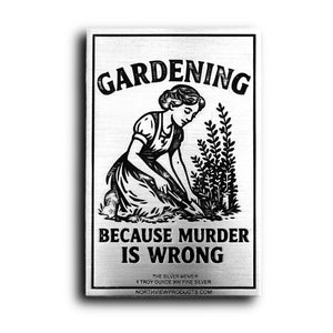 
                  
                    Load image into Gallery viewer, Gardening The Silver Meme™ Card
                  
                