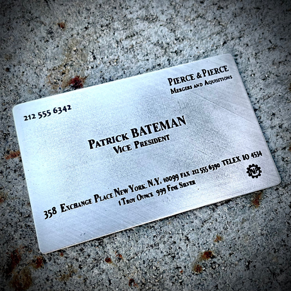 Patrick BATEMAN Card