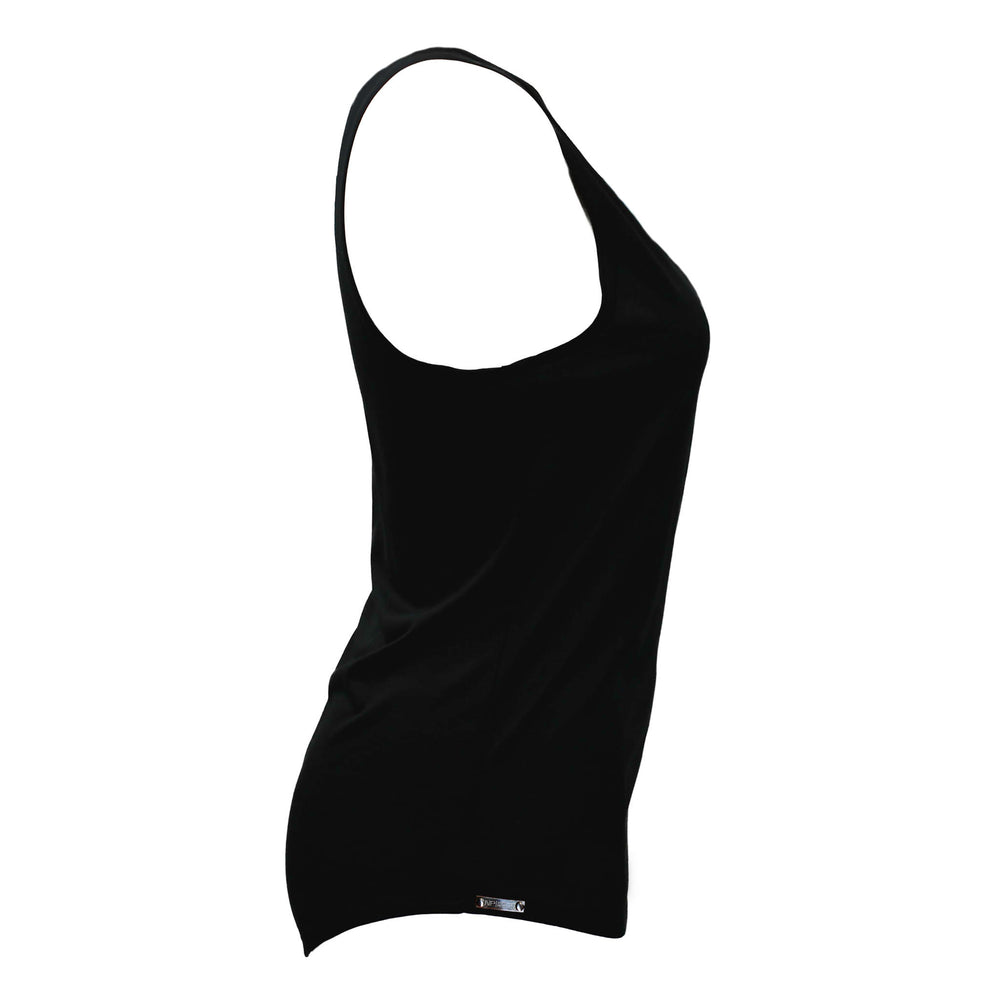 
                  
                    Load image into Gallery viewer, Silver Tag V Neck (Black)
                  
                