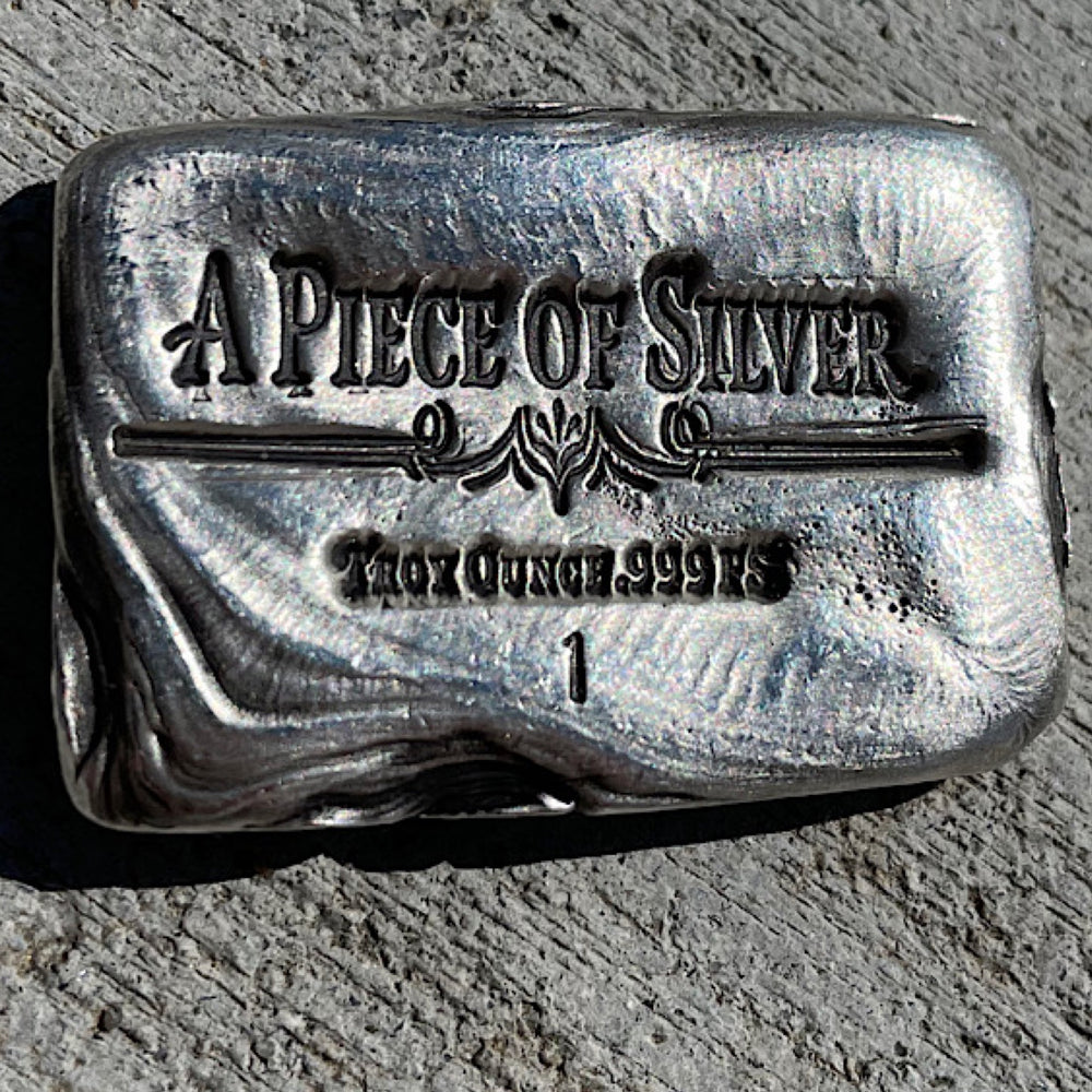 
                  
                    Load image into Gallery viewer, A Piece of Silver 1 ozt Pour
                  
                