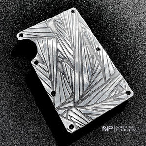 
                  
                    Load image into Gallery viewer, NVP North View Products Silver Edge Minimalist Wallet
                  
                